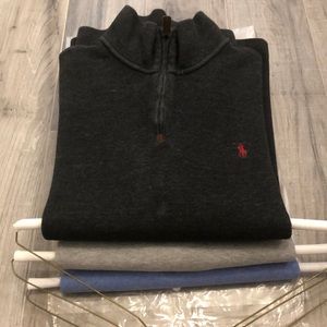Ralph Lauren Half ZIP Sweaters Large - you choose!